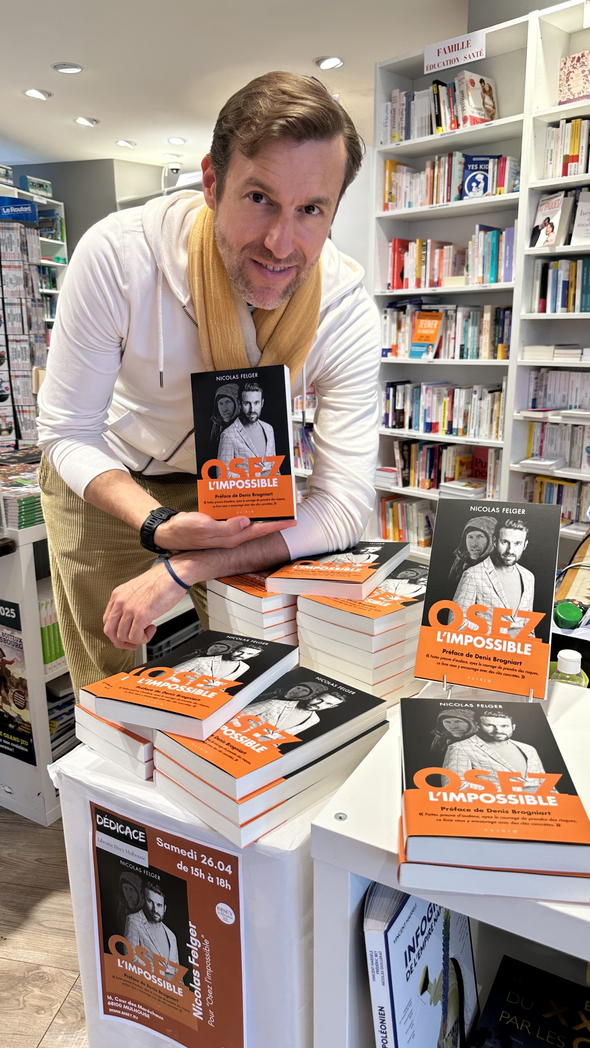Couverture du livre Osez l’impossible de Nicolas Felger